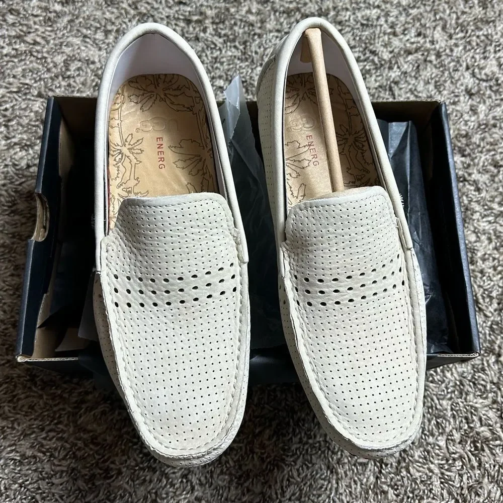 UGG Men’s Bel-Air Venetian Perf Driving Loafers size 7